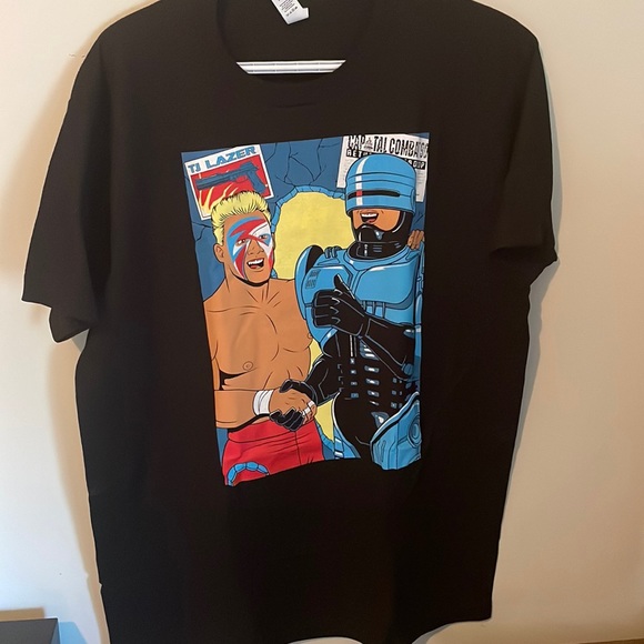 WWE Other - Sting + Robocop Tshirt